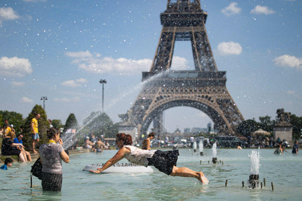 Europa, sofocada por temperaturas récords