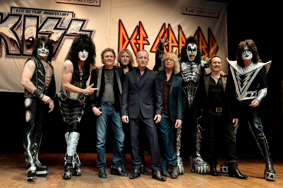 Kiss y Def Leppard anuncian gira conjunta