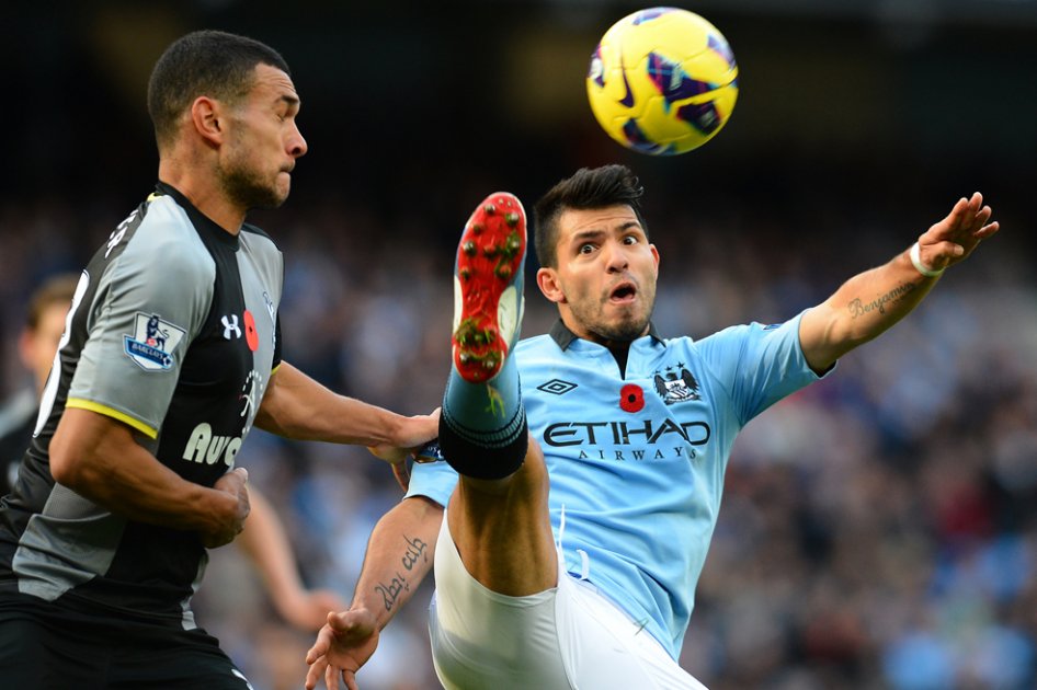 Agüero y Dzeko rescatan al Manchester City
