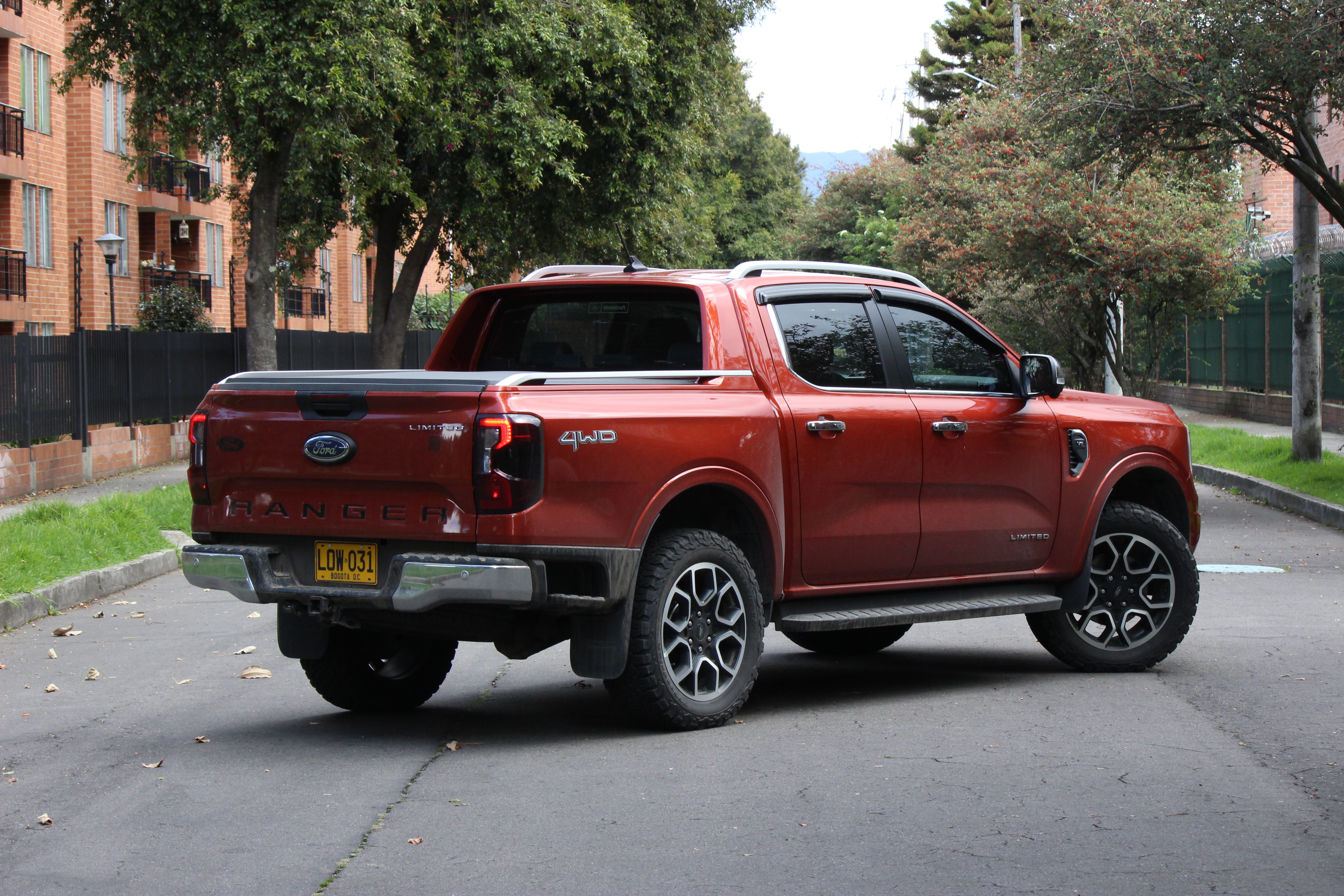 Ford Ranger 2024 en Colombia.