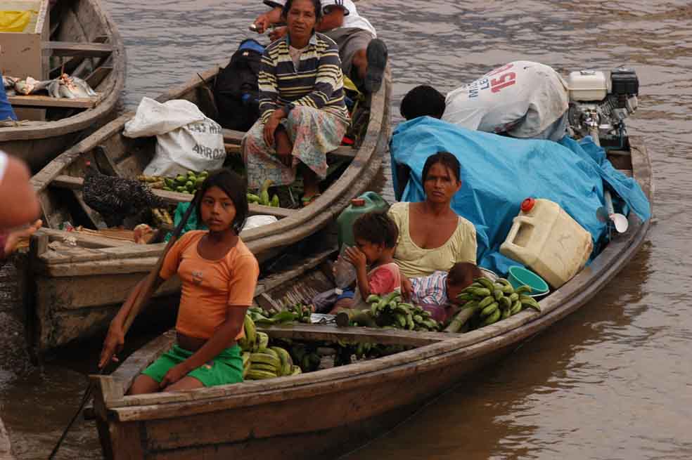 Indígenas amazónicas siguen en el olvido