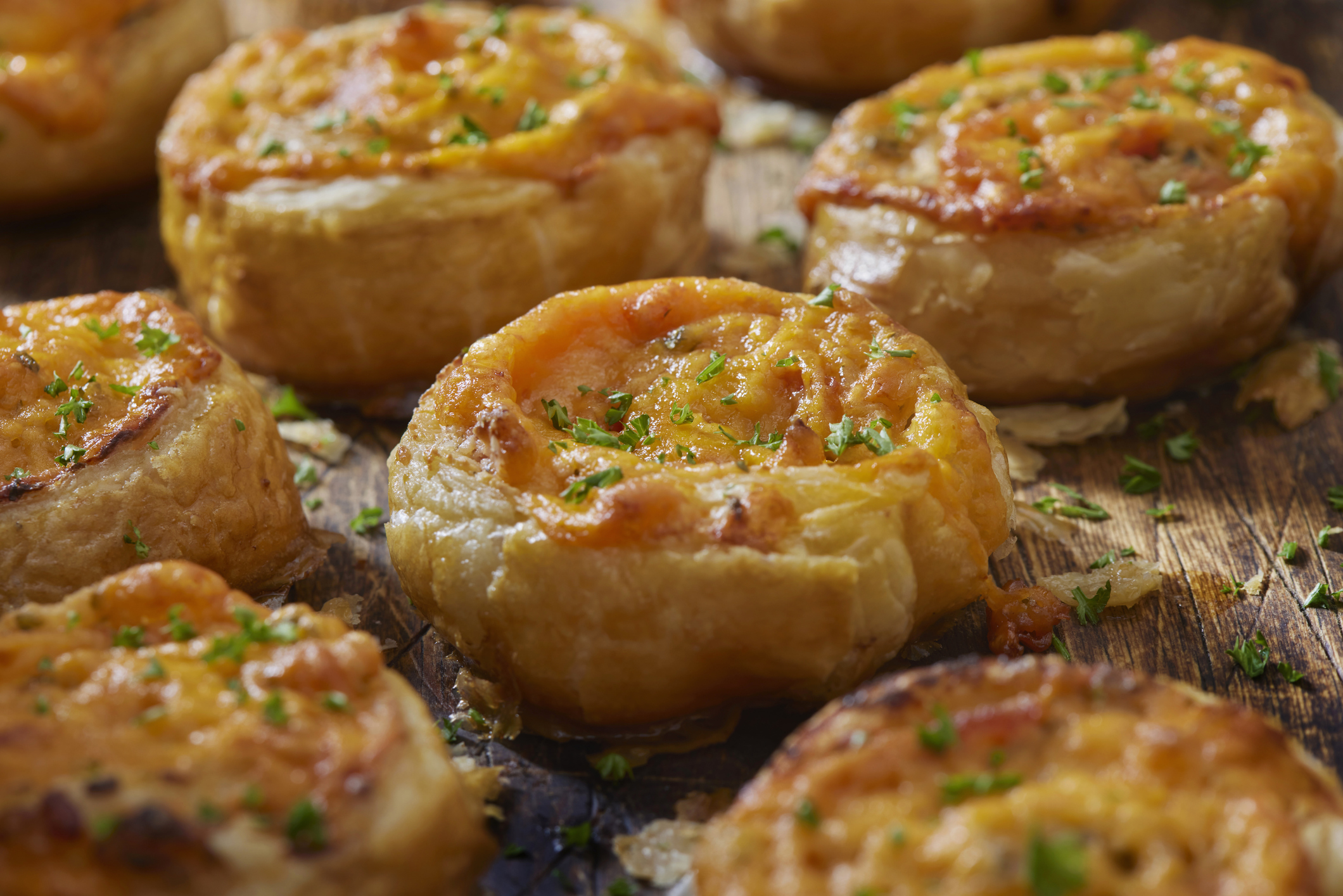 Receta: pan de ajo relleno de queso