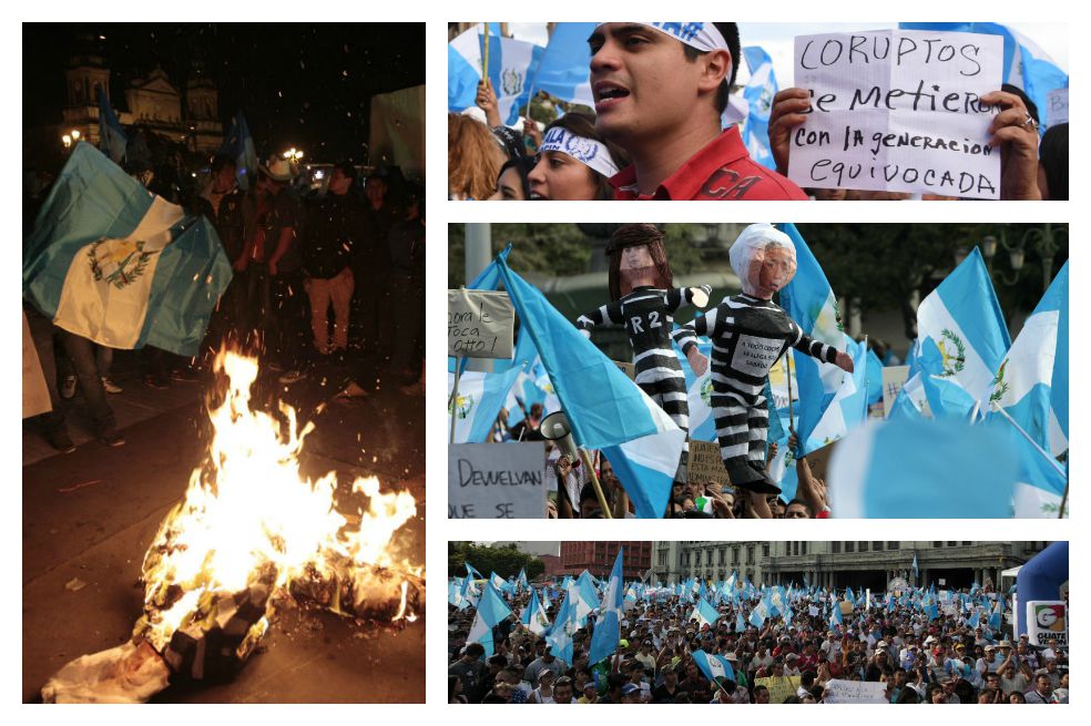 Guatemala explota y nuevamente exige renuncia del Presidente por escándalo de corrupción