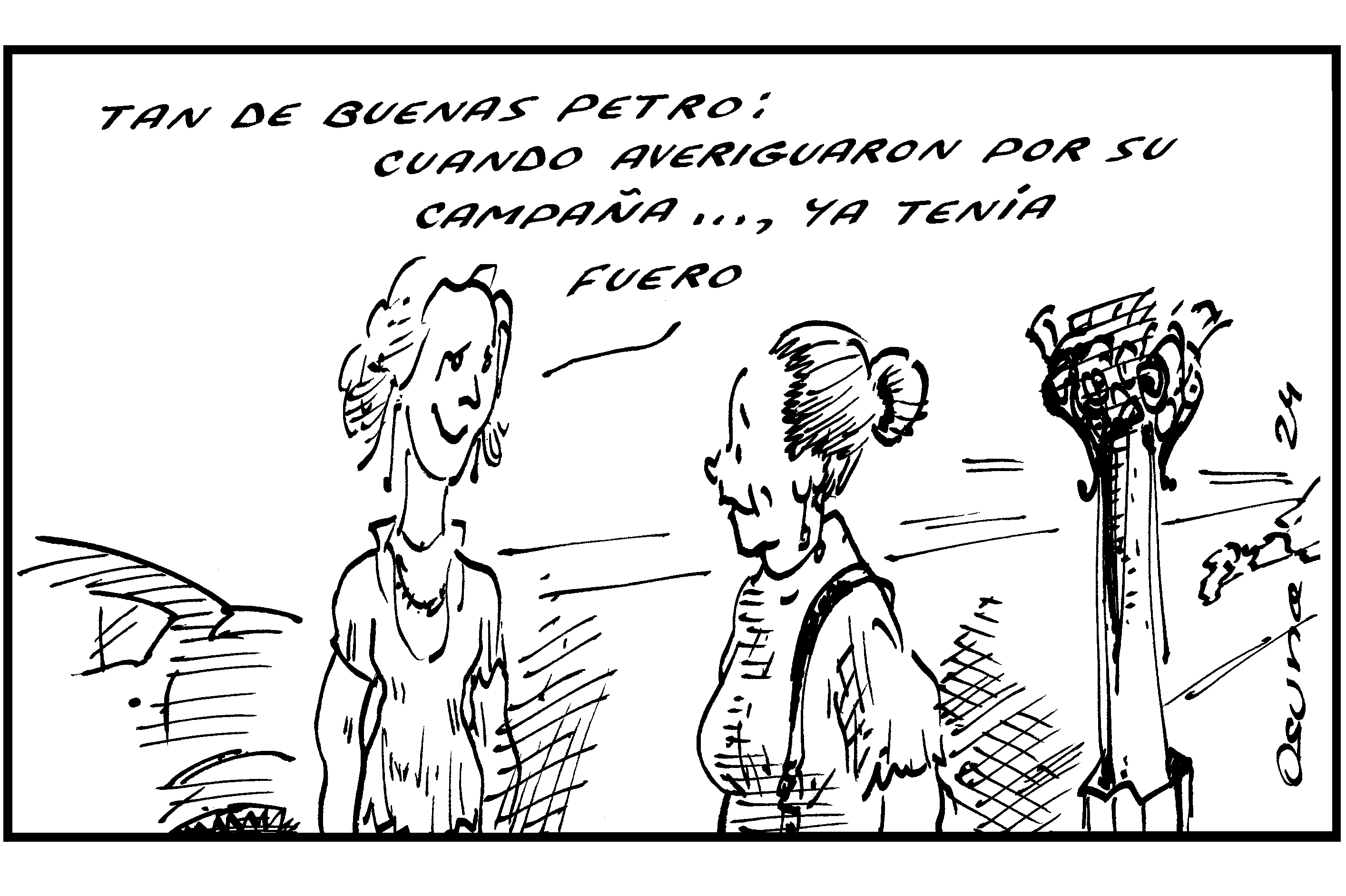 Aforado y afortunado