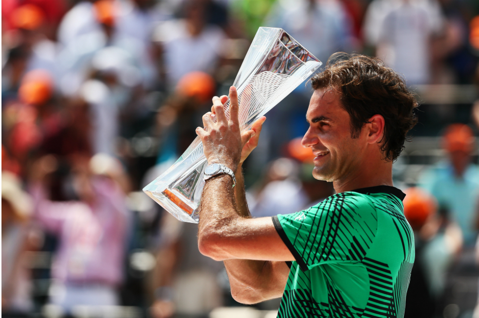 Federer venció a Nadal y se quedó con el Masters 1.000 de Miami