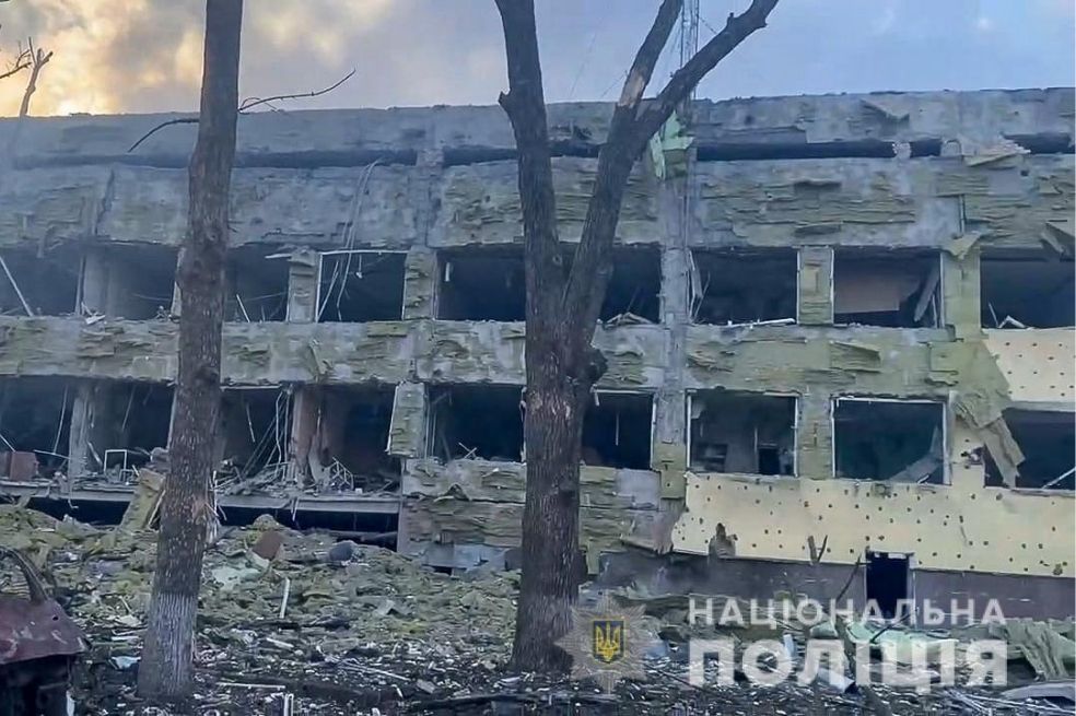 El ataque al hospital de Mariúpol provocó la indignación de las autoridades ucranianas y occidentales.
