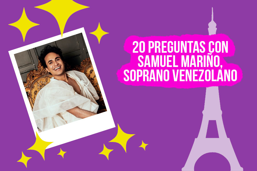 “No sé si existen voces femeninas o masculinas”: Samuel Mariño, soprano venezolano