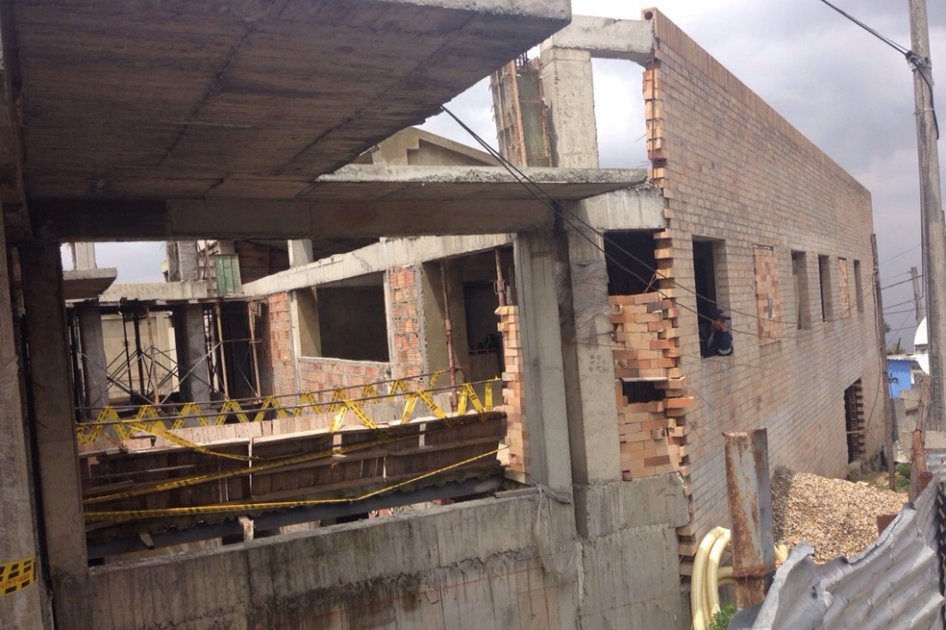 Otra obra abandonada en Bogotá por una firma española