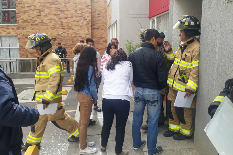 Incendio en Suba deja cuatro afectados
