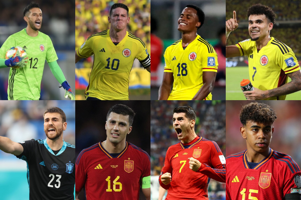 El historial de Colombia contra España: ¿se puede creer en la victoria?