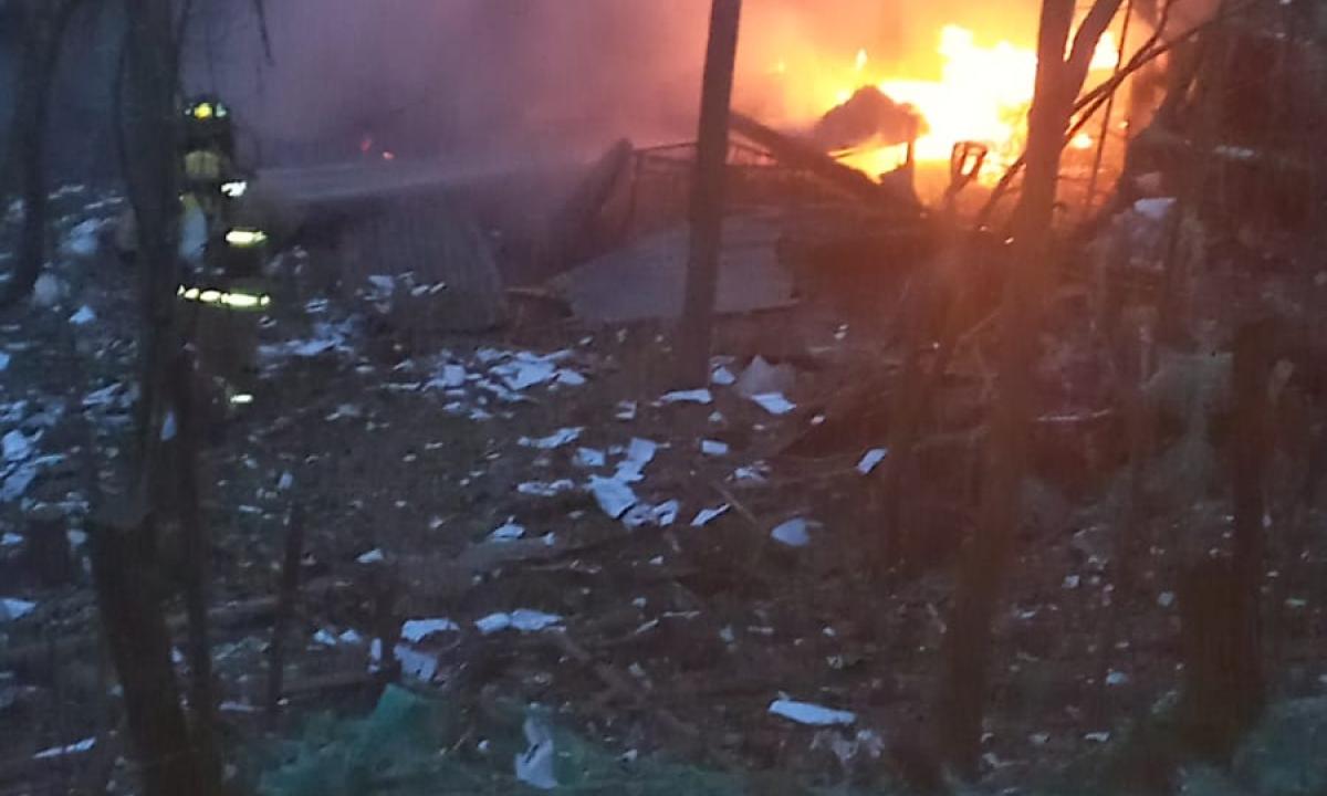 Se registra fuerte explosión en el municipio de Pacho, Cundinamarca