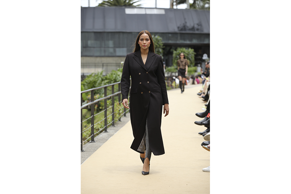 Desfile Faride Ramos en el Jardín Botánico