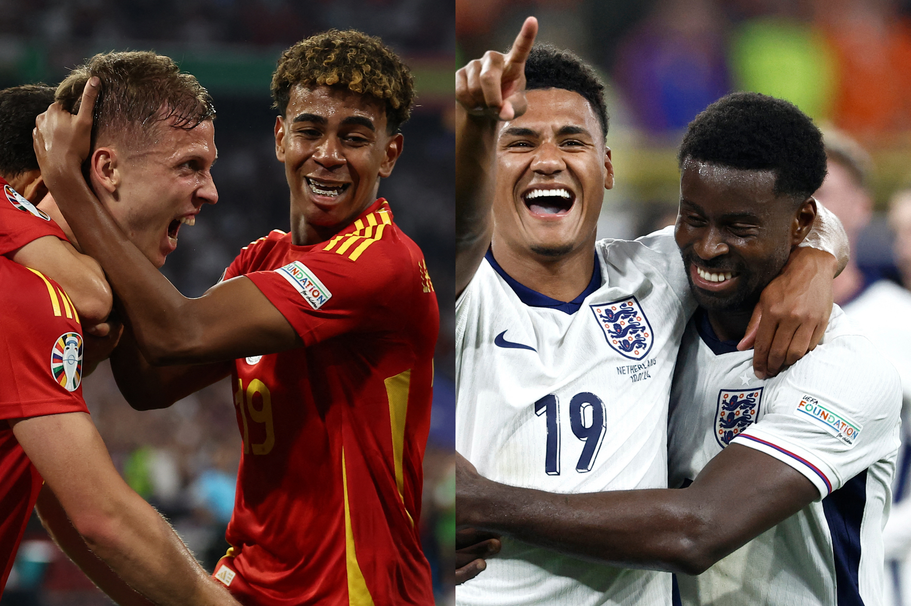 España vs. Inglaterra: hora, cómo y dónde ver la final de la Eurocopa