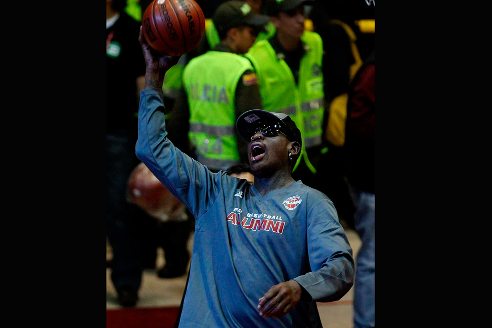 Lo mejor de Dennis Rodman en Bogotá