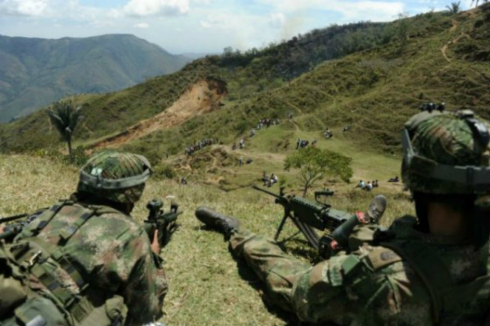Se registraron enfrentamientos entre la fuerza pública y Eln en Antioquia