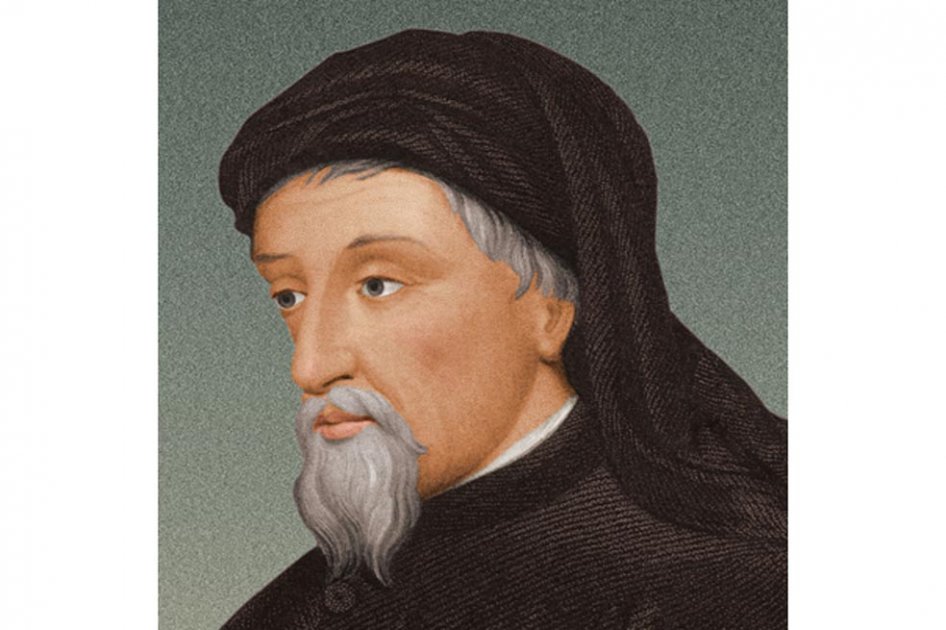 Geoffrey Chaucer, escritor, filósofo, diplomático y poeta inglés.