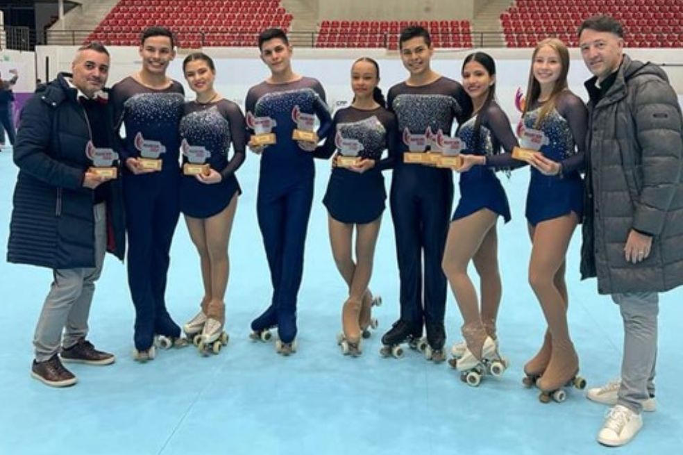 12 colombianos clasificaron a la final de la Copa Mundial de Patinaje Artístico