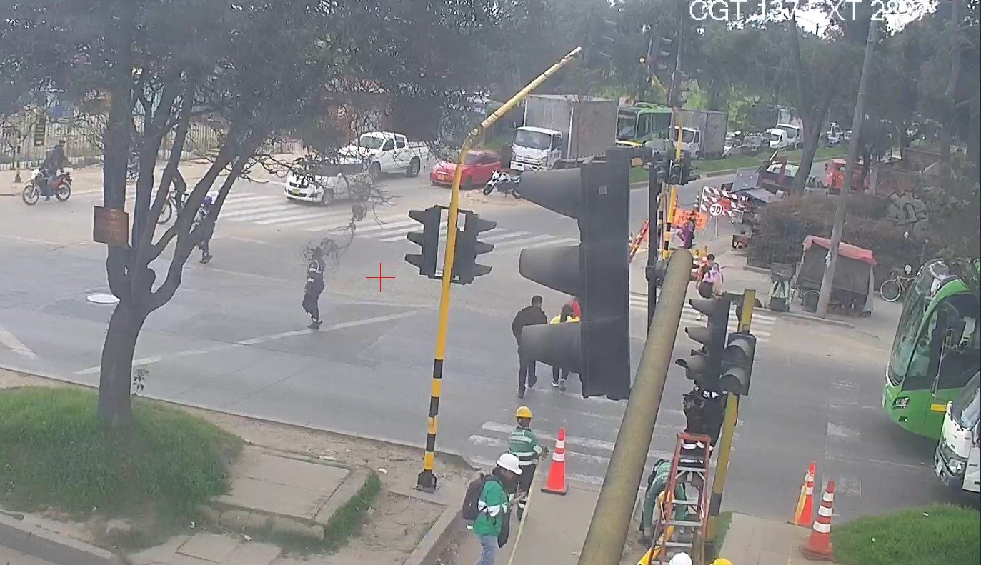 Movilidad 16 de diciembre: accidente de tránsito en la Autopista Norte