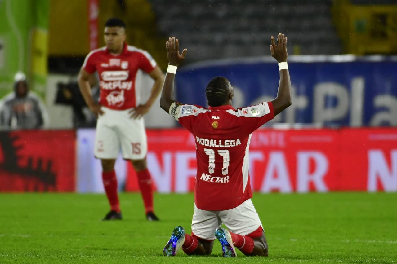 Las mejores imágenes del empate entre Santa Fe y Junior en las “semis” de la Liga BetPlay