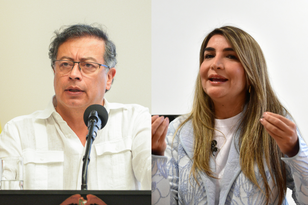 “Yo no amenazo”: presidente Petro le responde a la senadora Blel
