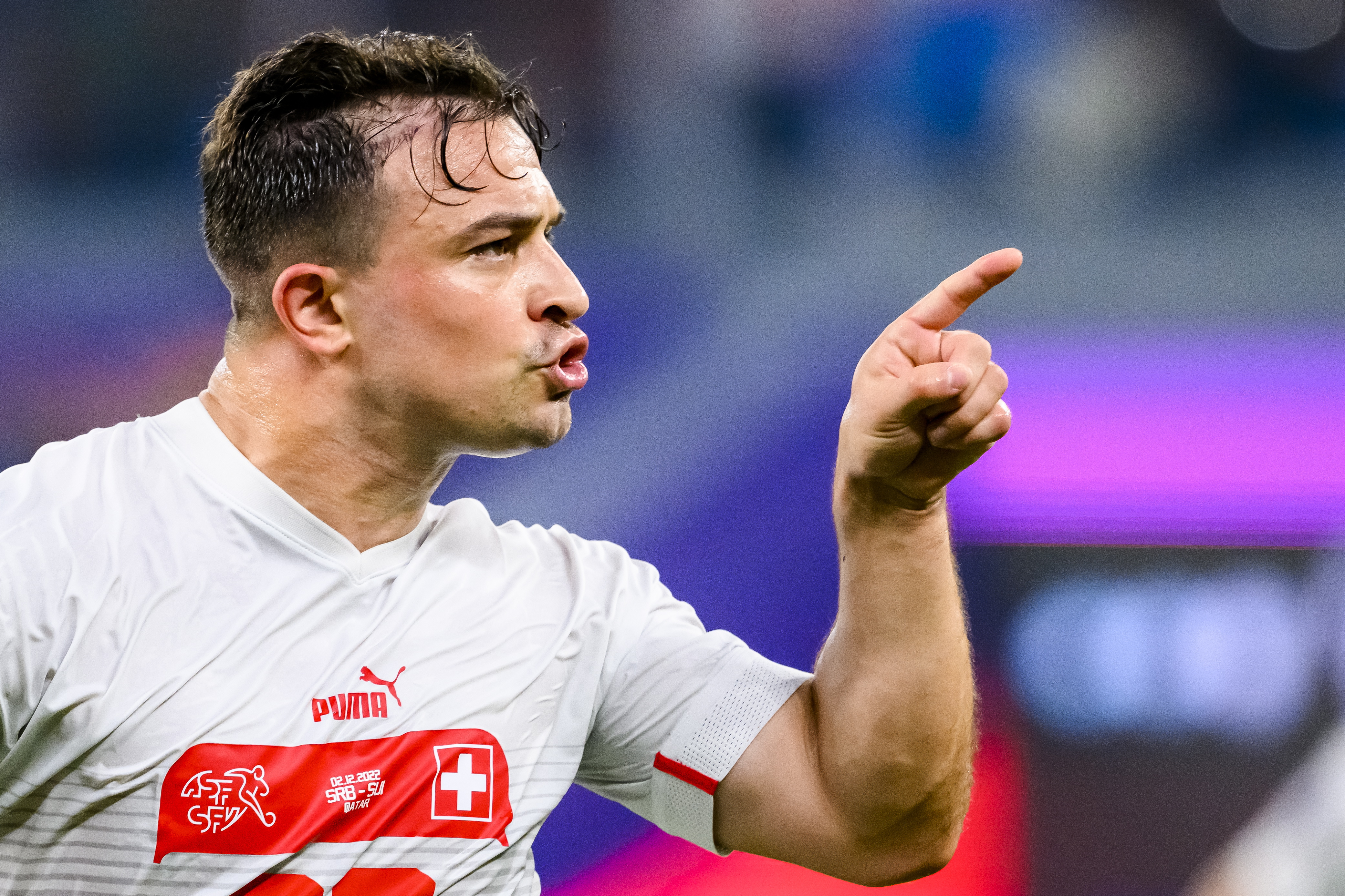 Xherdan Shaqiri, la garantía de Suiza en los octavos de final ante Portugal
