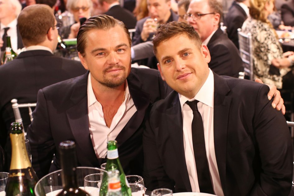 Leonardo DiCaprio y Jonah Hill en los Critics' Choice Awards 2014.