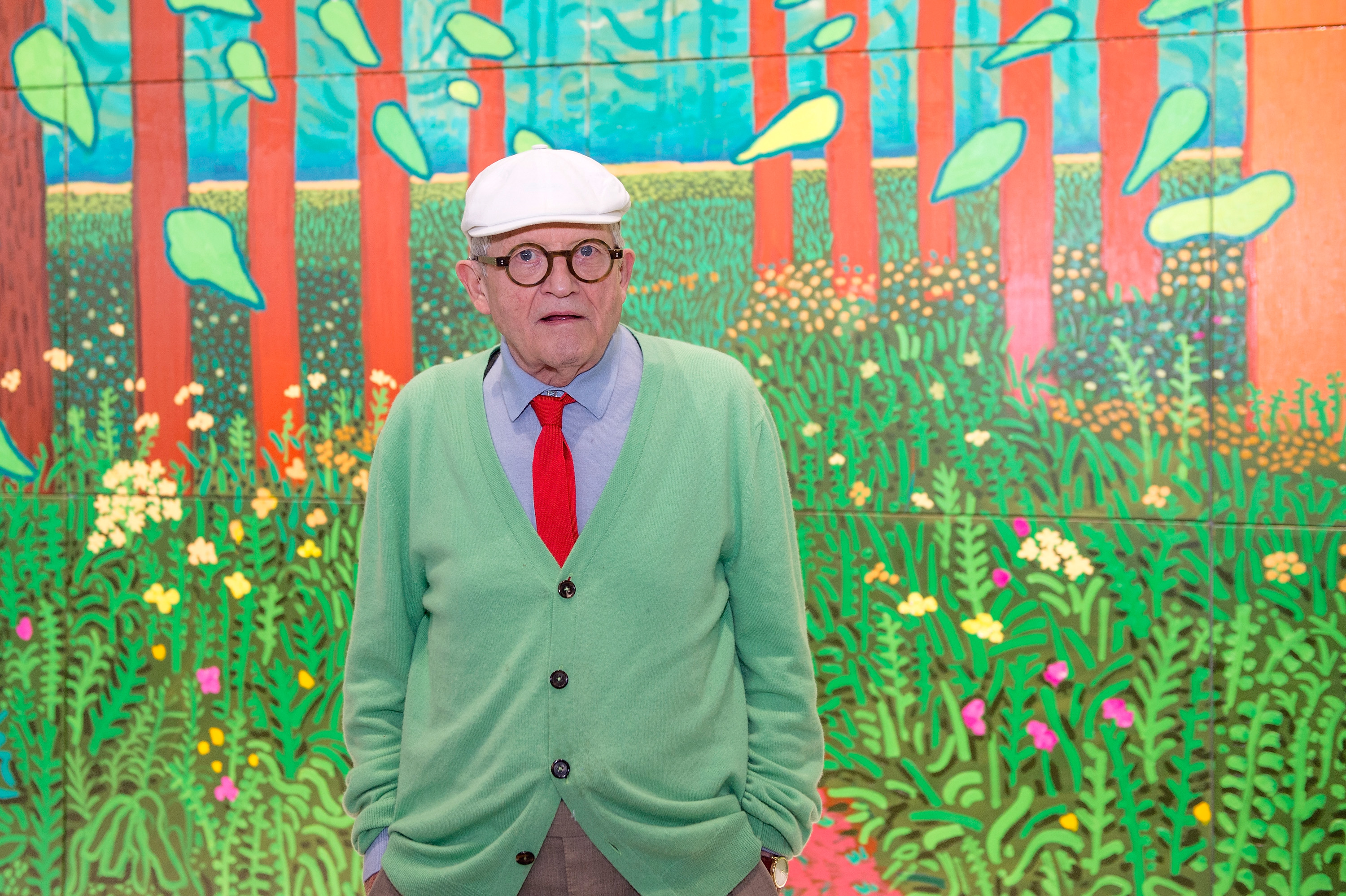 David Hockney: cuando la observación y el amor por la vida se funden en un lienzo