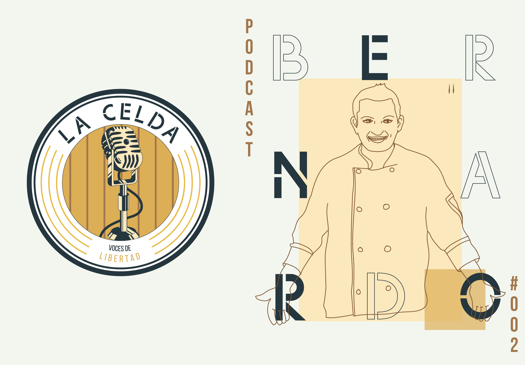 Bernardo es un chef colombiano que escribió un libro desde la cárcel.