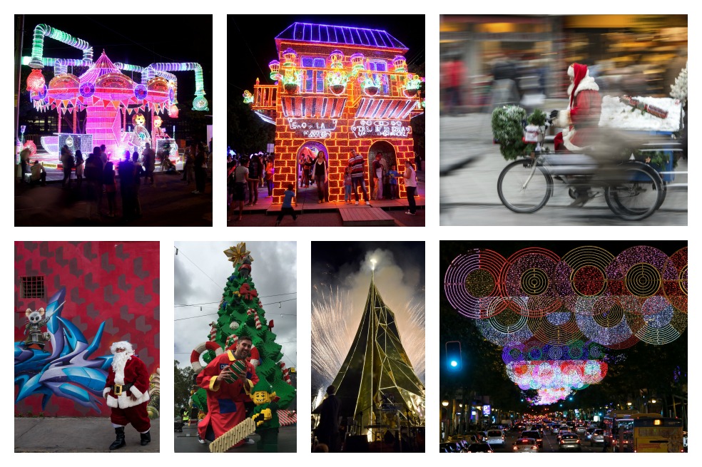 El mundo le dio la bienvenida a diciembre