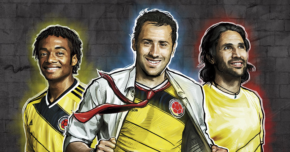 Cuadrado, Ospina y Yepes son los superhéroes de Colombia en el mundial