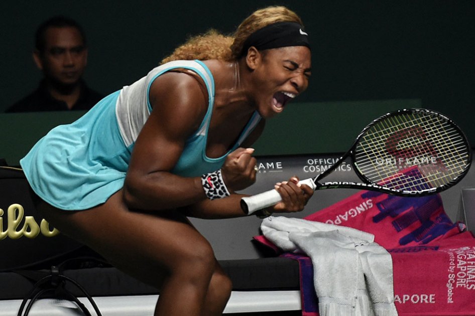 Serena Williams, número uno del mundo de la WTA.//AFP