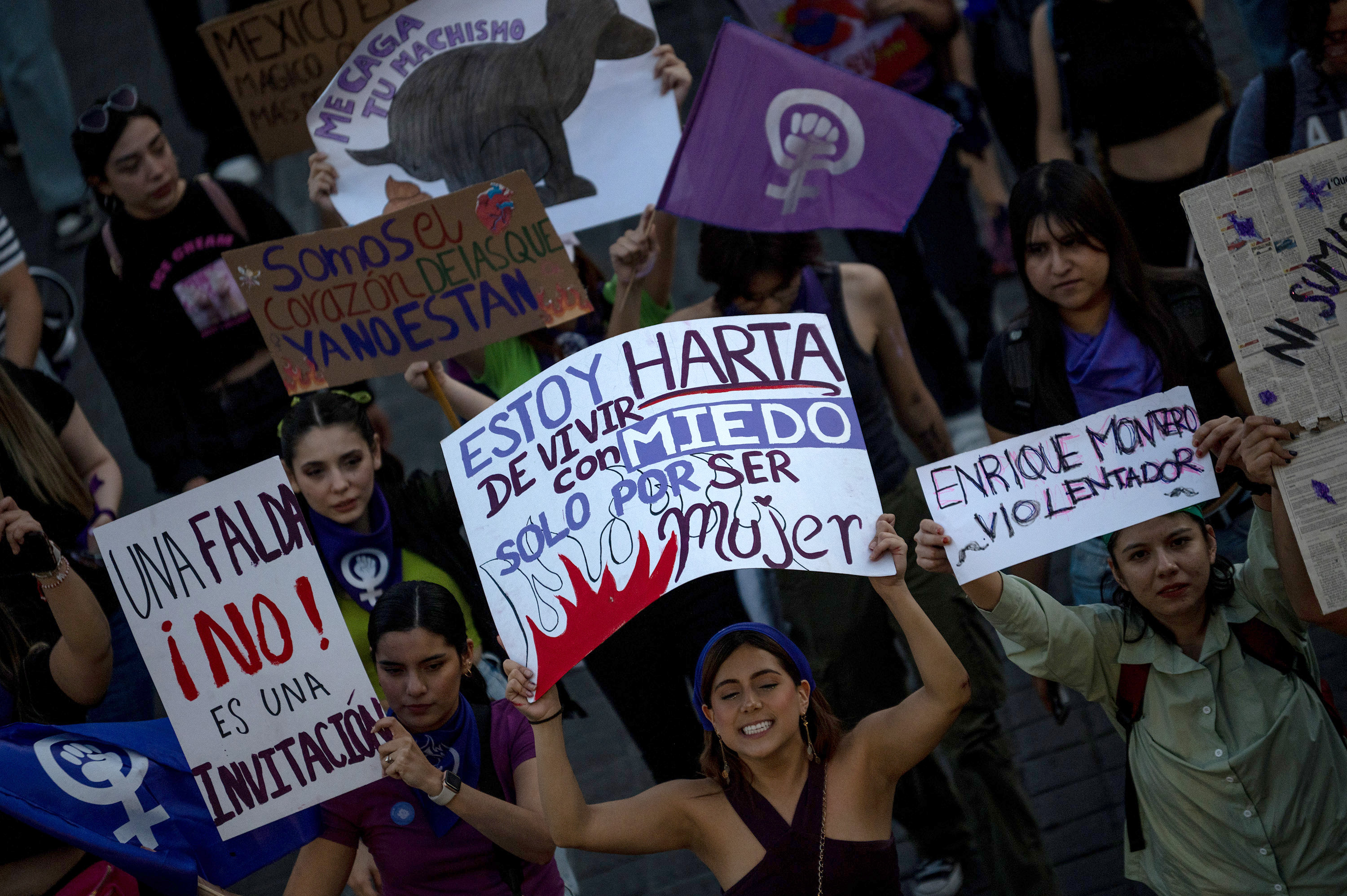 En 2024, se han presentado 1310 casos de violencia contra las mujeres