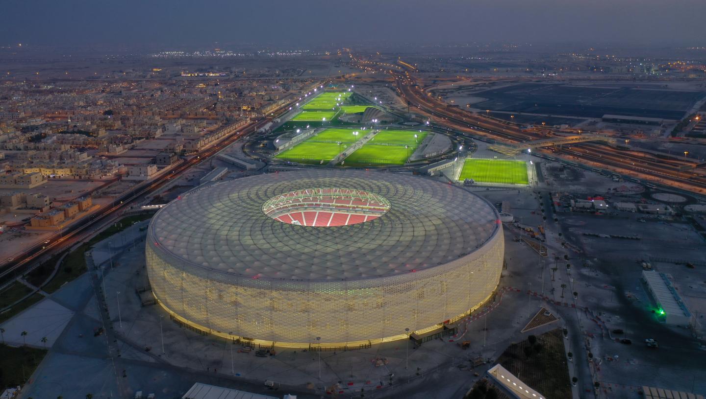 Estadio Al Thumama, con capacidad para  40.000 espectadores. // fifa.com
