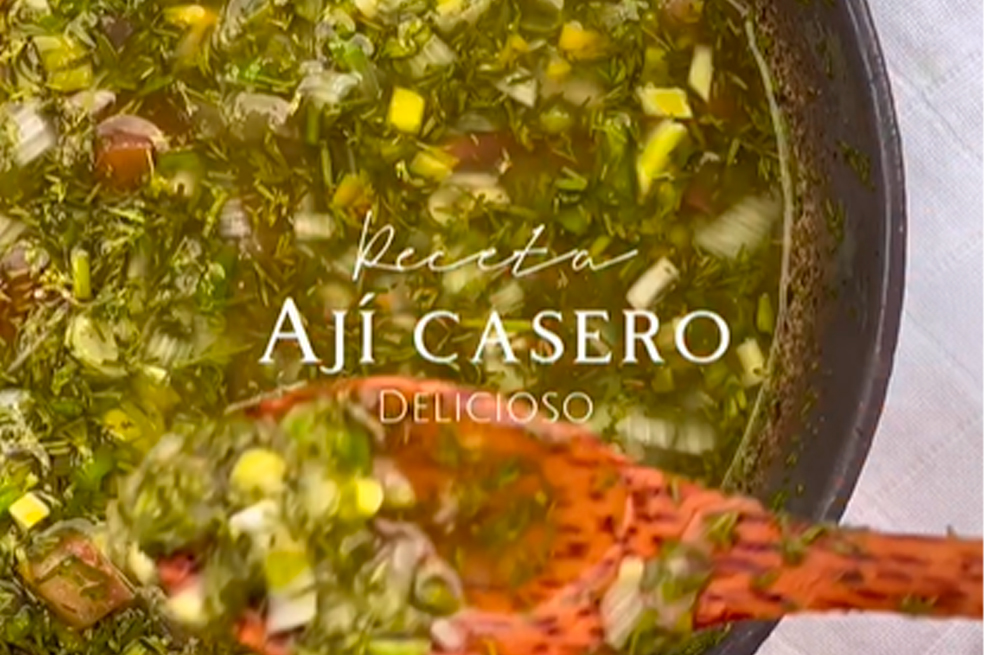 Receta fácil de ají casero para que acompañes tus comidas