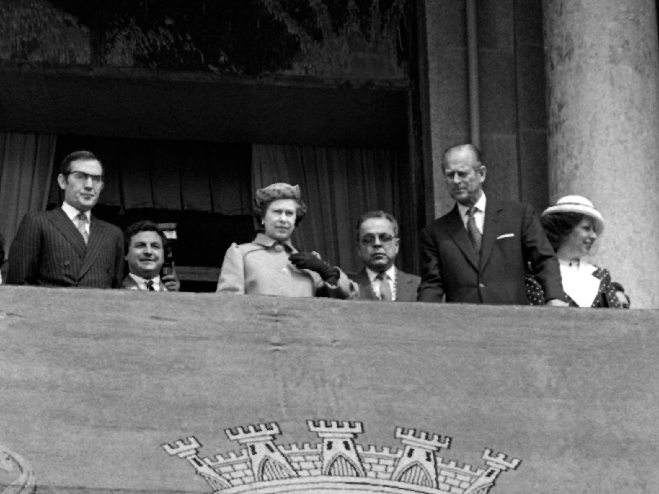 Reina Isabel II príncipe Felipe