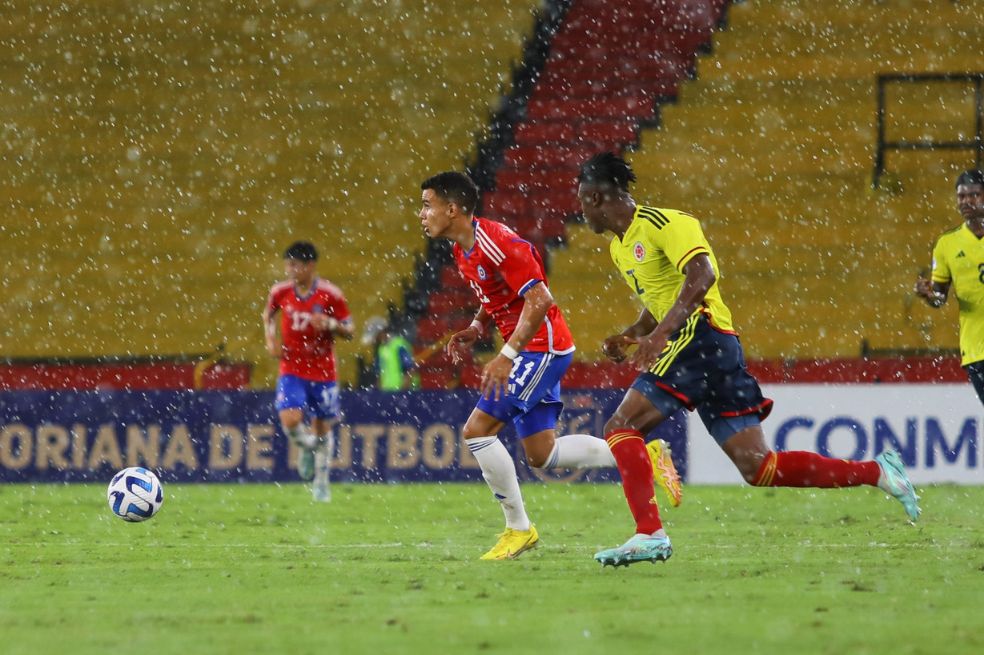 Colombia no pudo con Chile y quedó eliminada del Sudamericano Sub-17