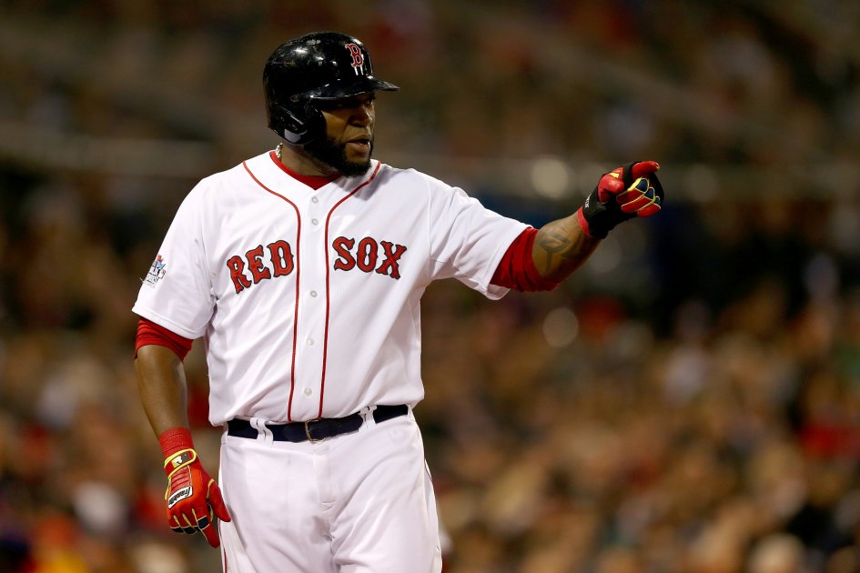 David Ortíz, bateador designado de los Medias Rojas de Boston. Foto: AFP
