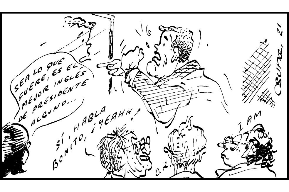 Duque hablando solo