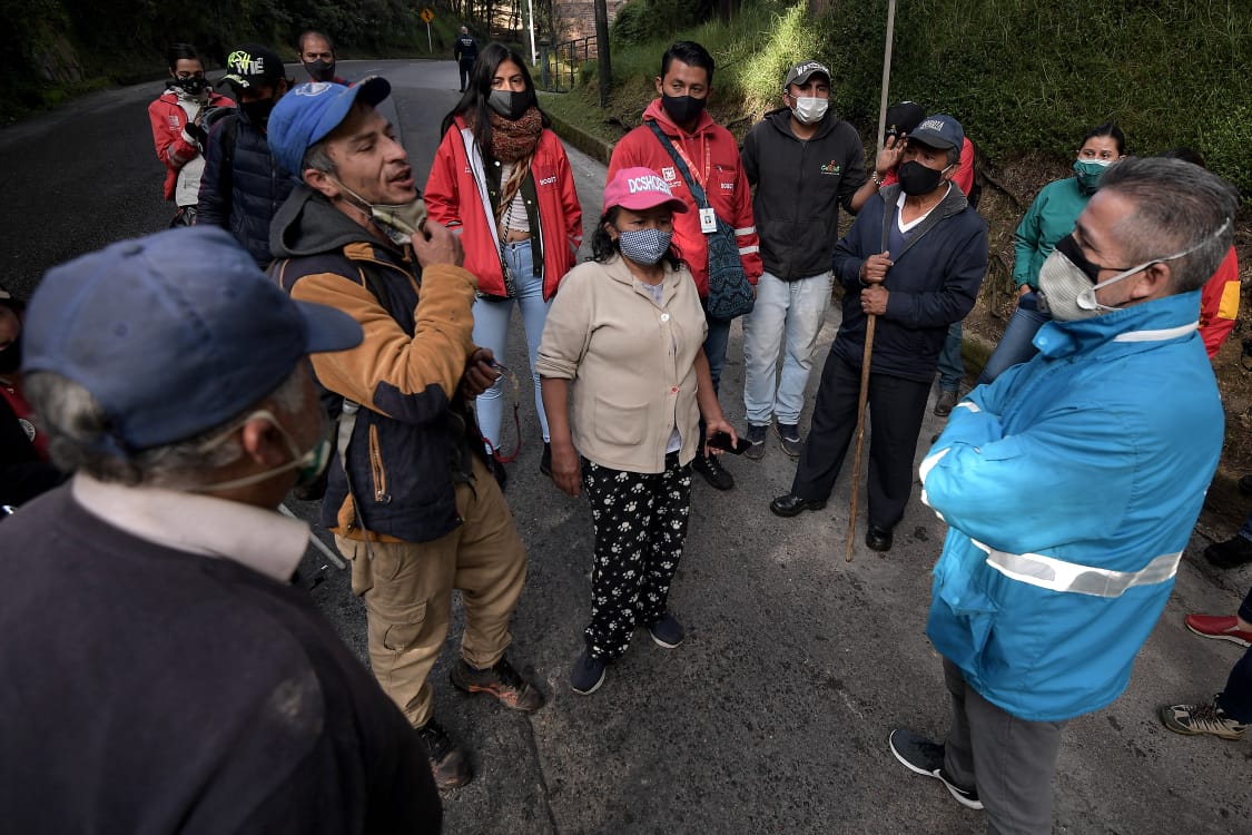 Según el Distrito, la recuperación del predio se debe a una orden policiva administrativa, la cual indica que este espacio hace parte de las zonas de protección ambiental de los Cerros Orientales y es copropiedad de la Empresa de Acueducto y Alcantarillado de Bogotá.