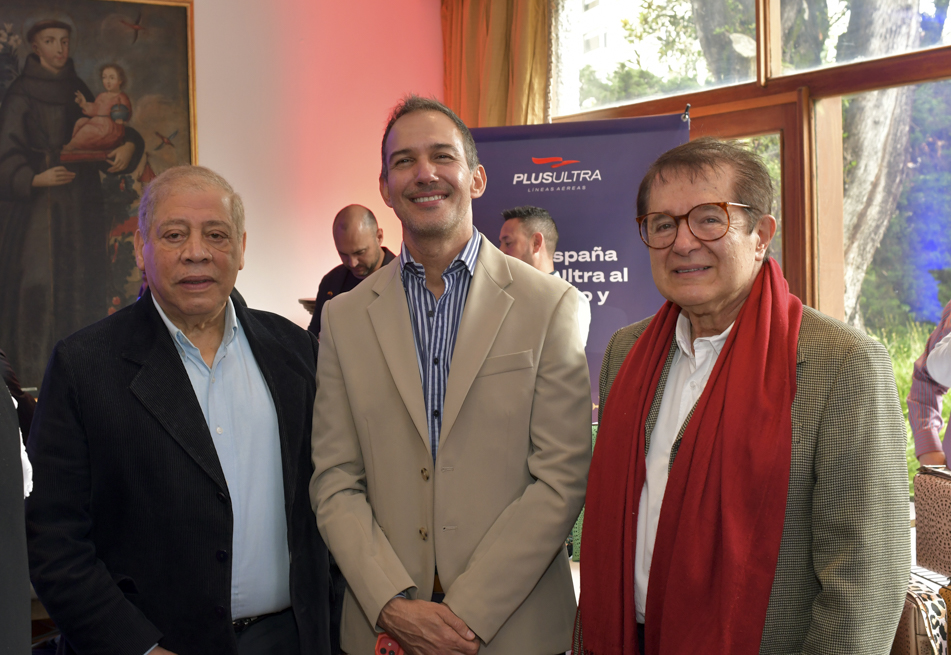 Alvaro Hurtado, Jorge Zabarain e Ivan Zuluaga