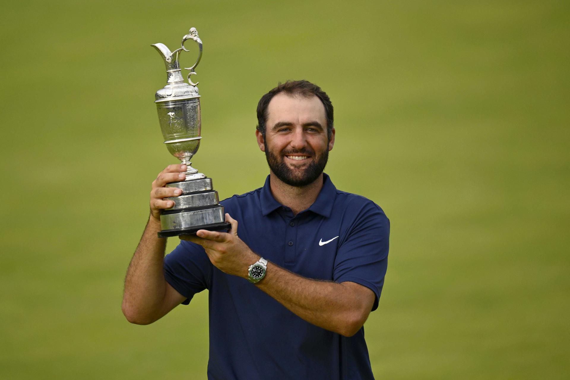 Scottie Scheffler, el nuevo rey del golf, conquista su primer Abierto Británico
