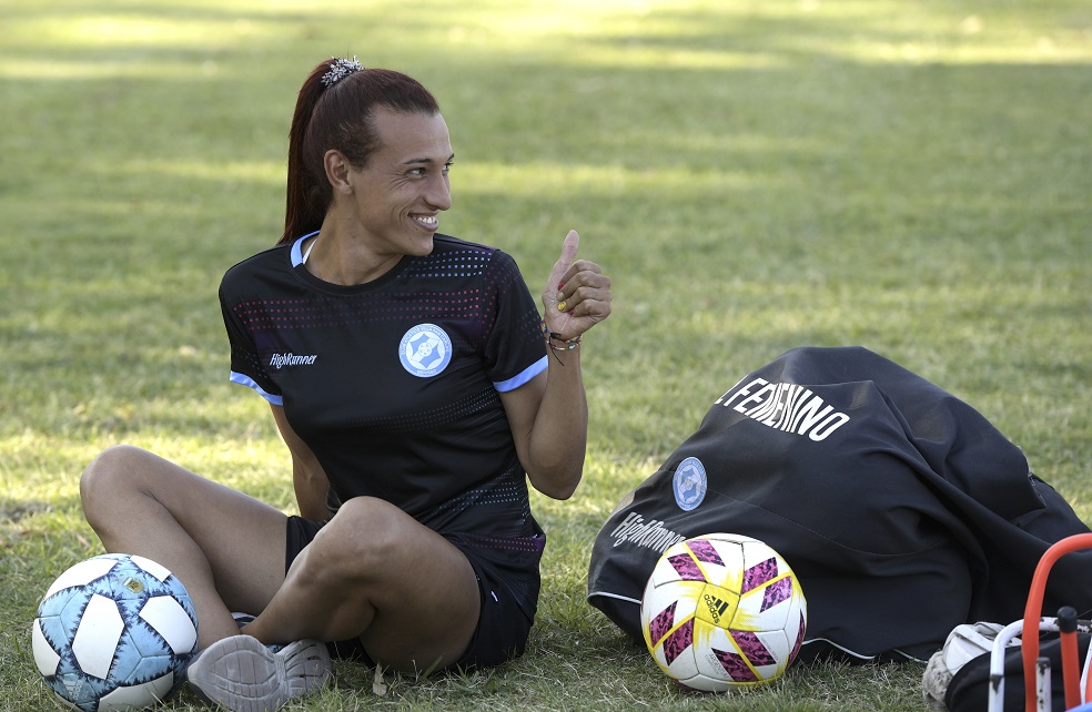 Mara Gómez, primera jugadora transgénero en la liga Argentina