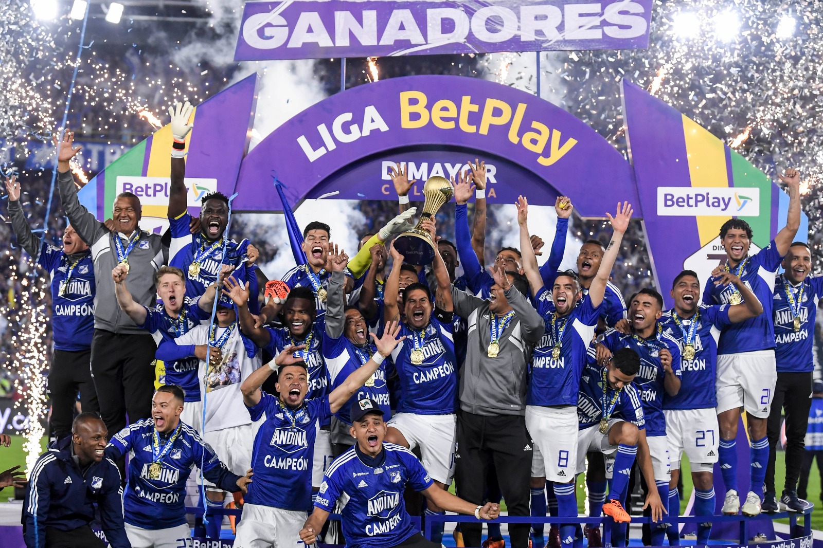 Millonarios venció a Nacional en los penaltis y es campeón de la Liga BetPlay