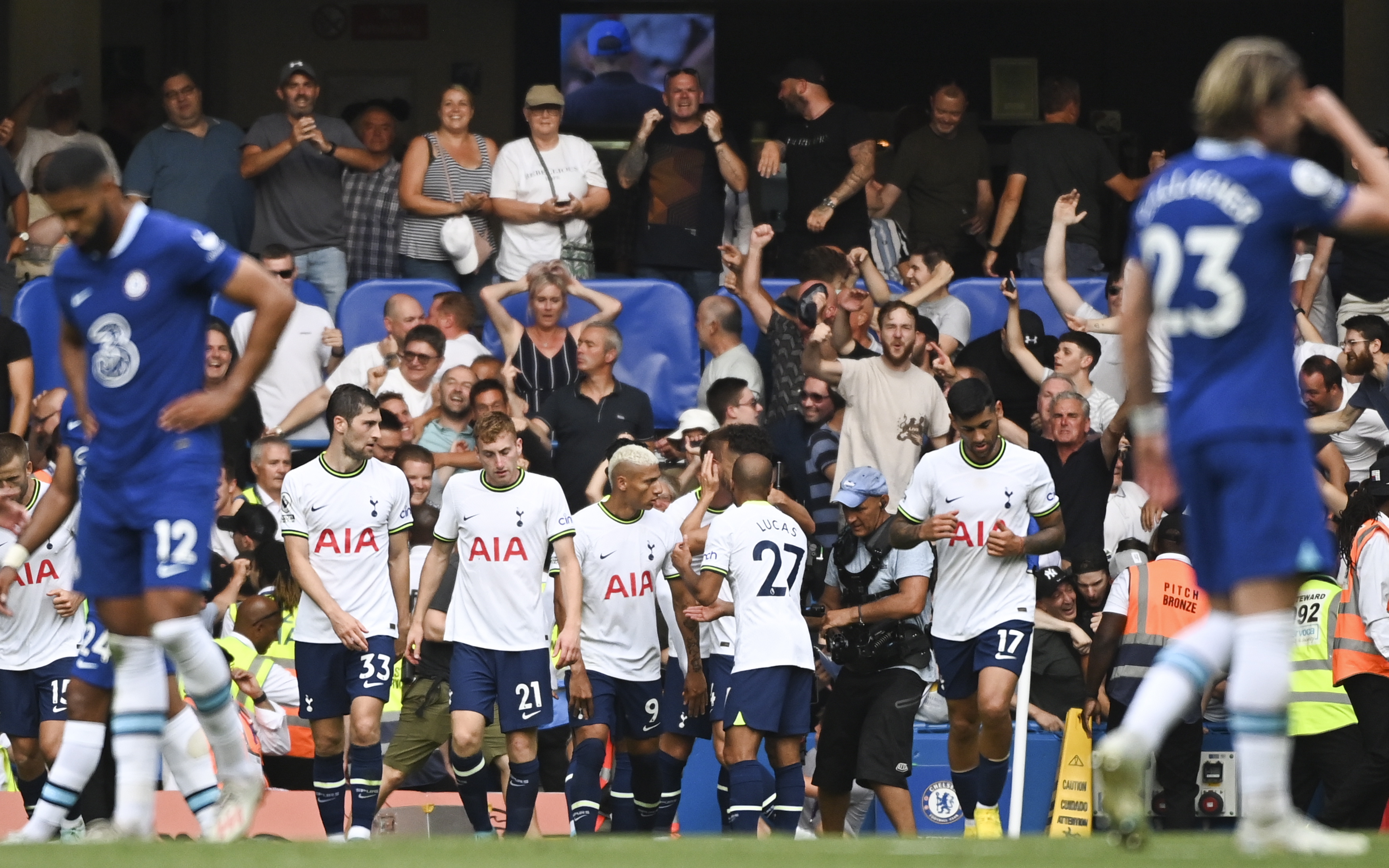 La Premier nunca falla: partidazo y empate entre Chelsea y Tottenham