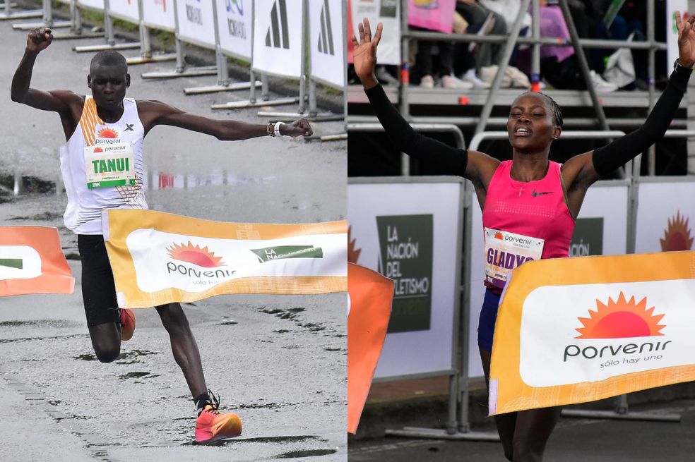 Kenia dominó en la Media Maratón de Bogotá: estos fueron los ganadores