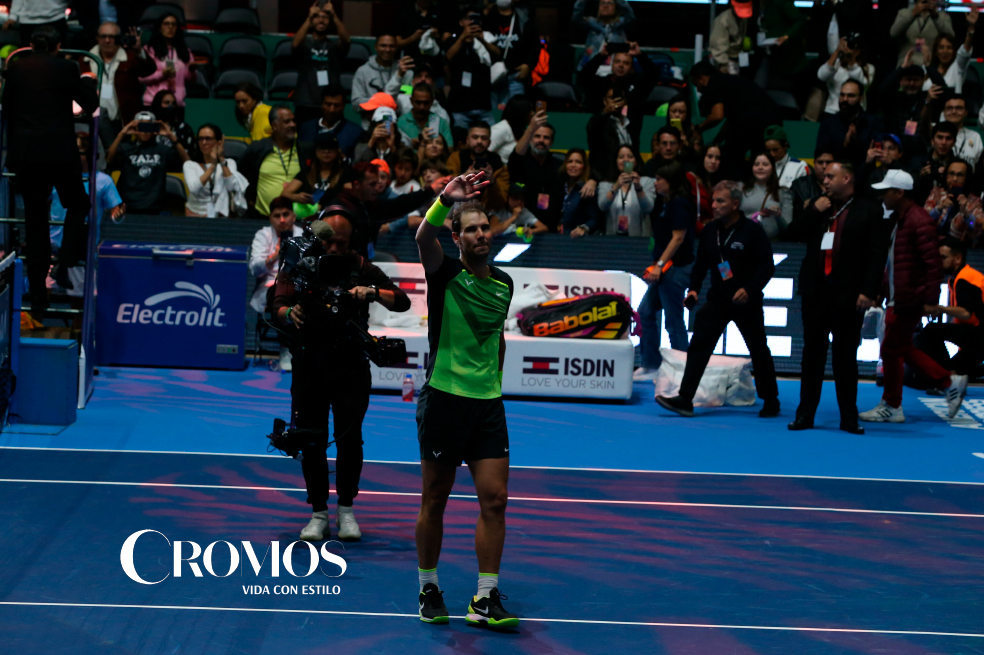 Nadal ganó partido de exhibición en Bogotá venció en dos sets a Ruud