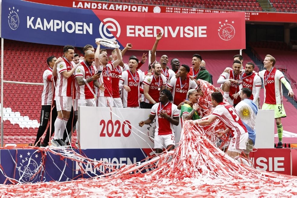 Video: Locura desatada en Países Bajos por el campeonato de Ajax en la Eredivisie