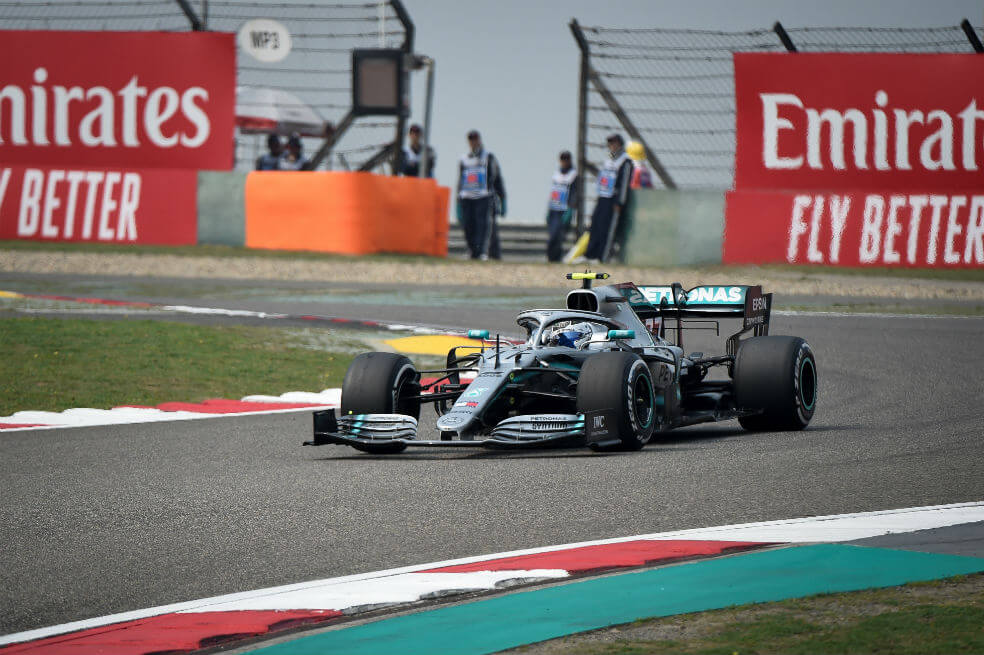 Valtteri Bottas, el más rápido en los ensayos libres del GP de China