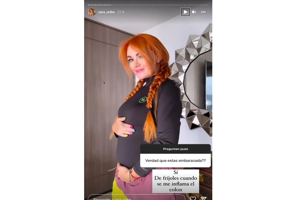 Seguidores de la modelo y presentadora antioqueña le preguntaron directamente si hubo reconciliación con el exfutbolista de Millonarios.