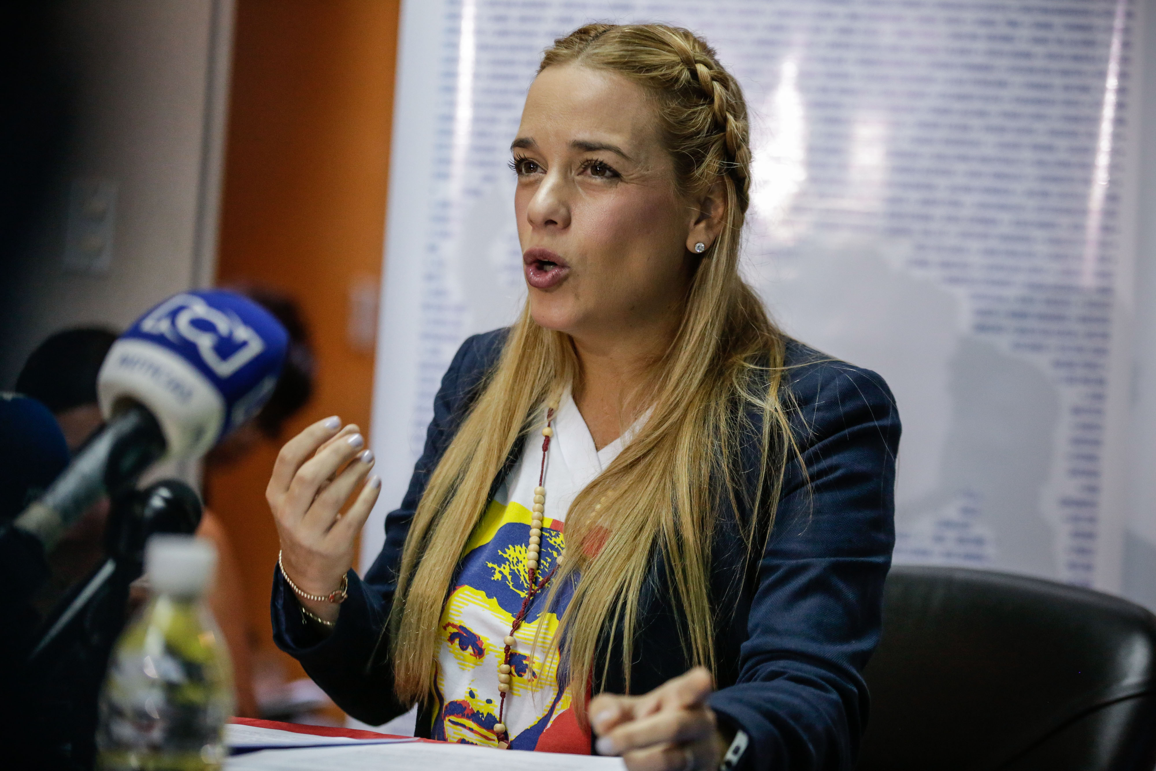 Venezuela rechaza que Macron y Rajoy apoyen a Lilian Tintori